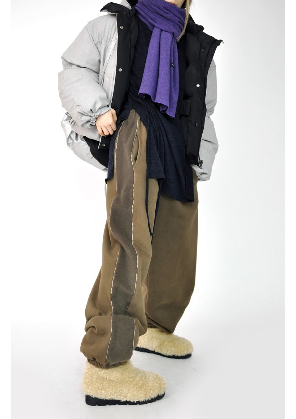 line snug pants(3color)
