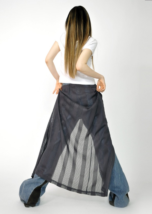 punching layering skirt(3color)