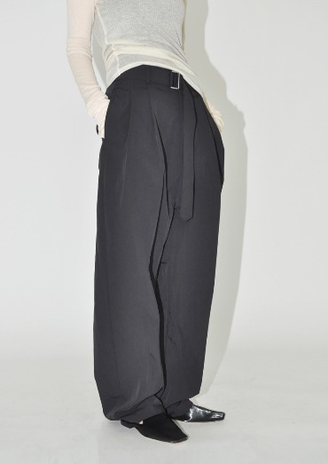 belted pants(2color)