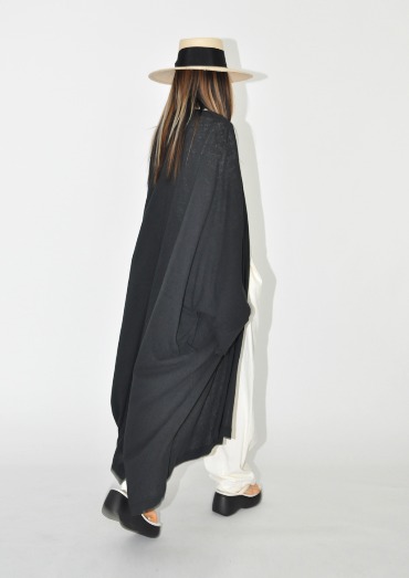linen long cardigan(2color)
