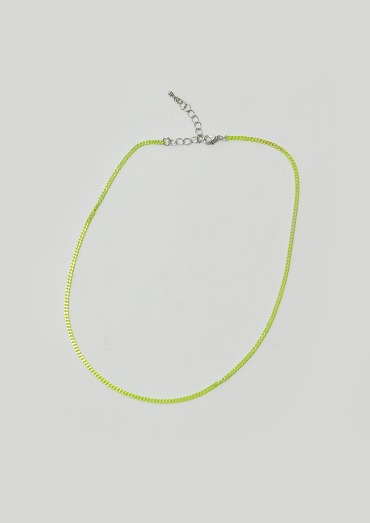 simple color necklace(2color)