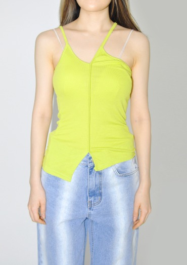 unbalance sleeveless(3color)