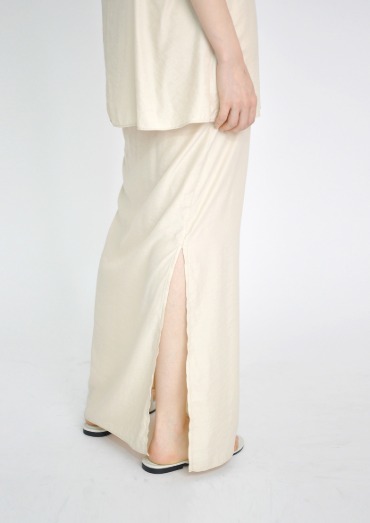 silky skirt(2color)