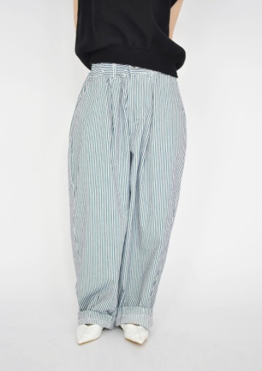 stripe balloon pants(2color)