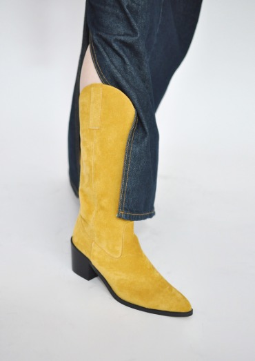 suede retro boots(3color)