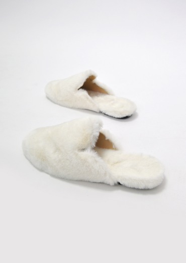 fur slipper(4color)