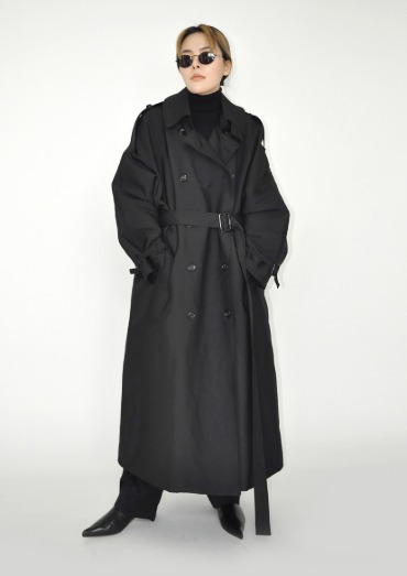 padding trench coat(2color)