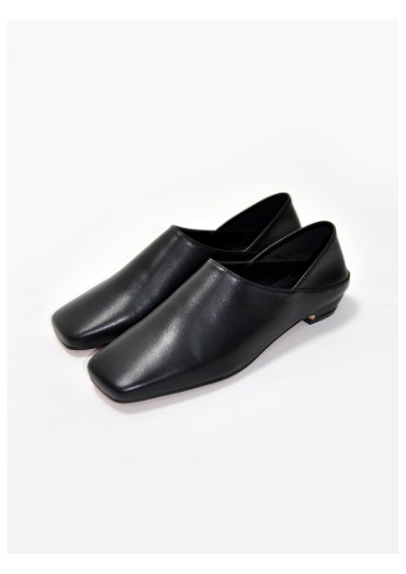 smooth square shoes(2color)