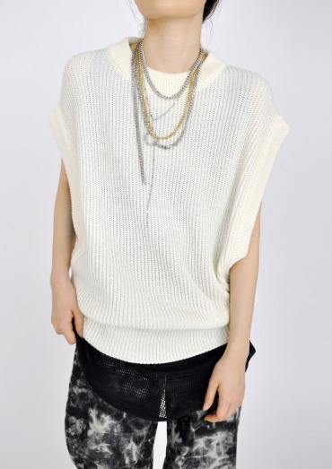 lanky knit vest(3color)