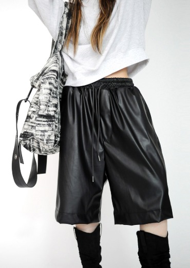east leather shorts(3color)
