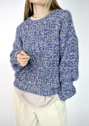 wool bokashi knit(2color)