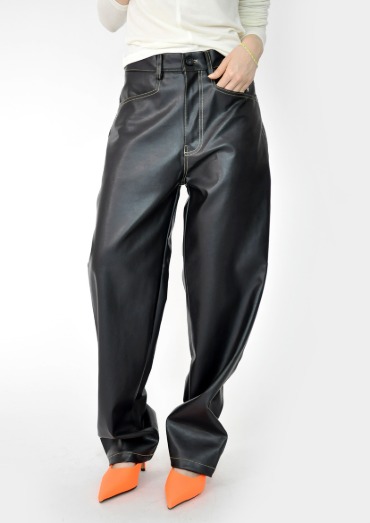 deuce leather pants(2color)