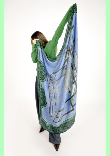 Mesopotamia shawl scarf(2color)