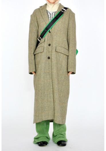 vintage herringbone coat(2color)