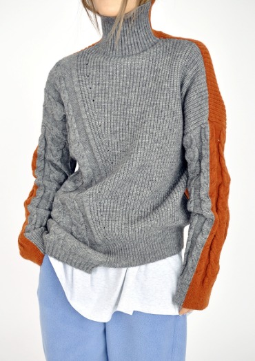 both sides knit(3color)
