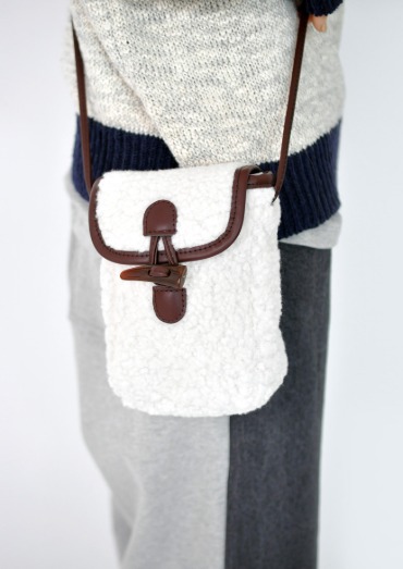 fleece mini bag(2color)