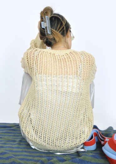 honey tape knit(4color)