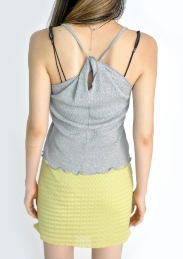 fusilli sleeveless(3color)