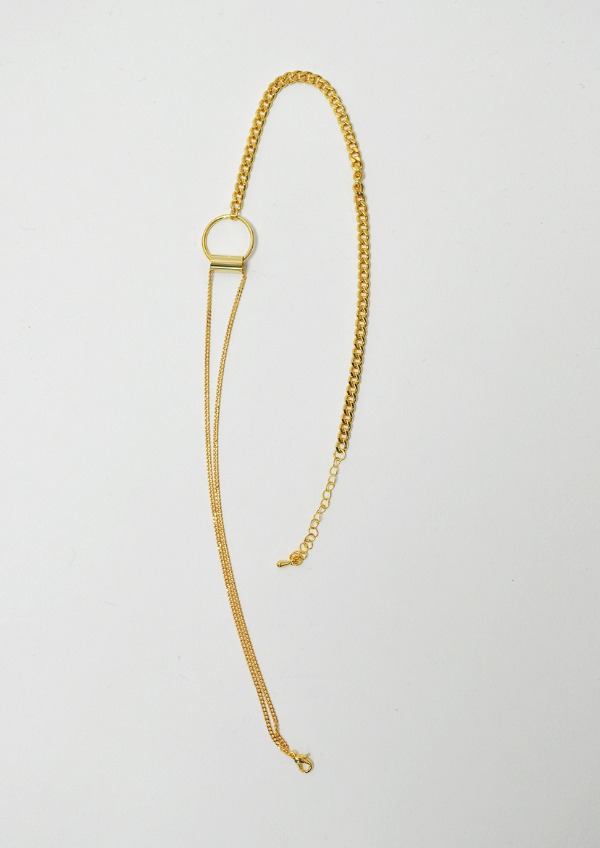 unbalance necklace(2color)