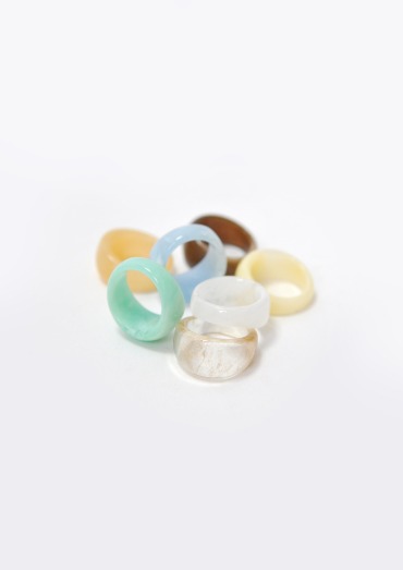 bold formica ring(7color)