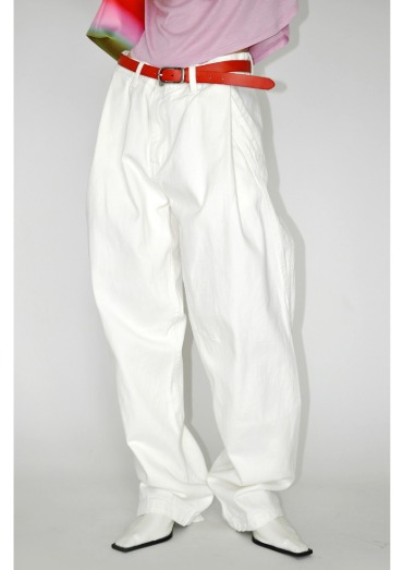 curved washing pants(2color)
